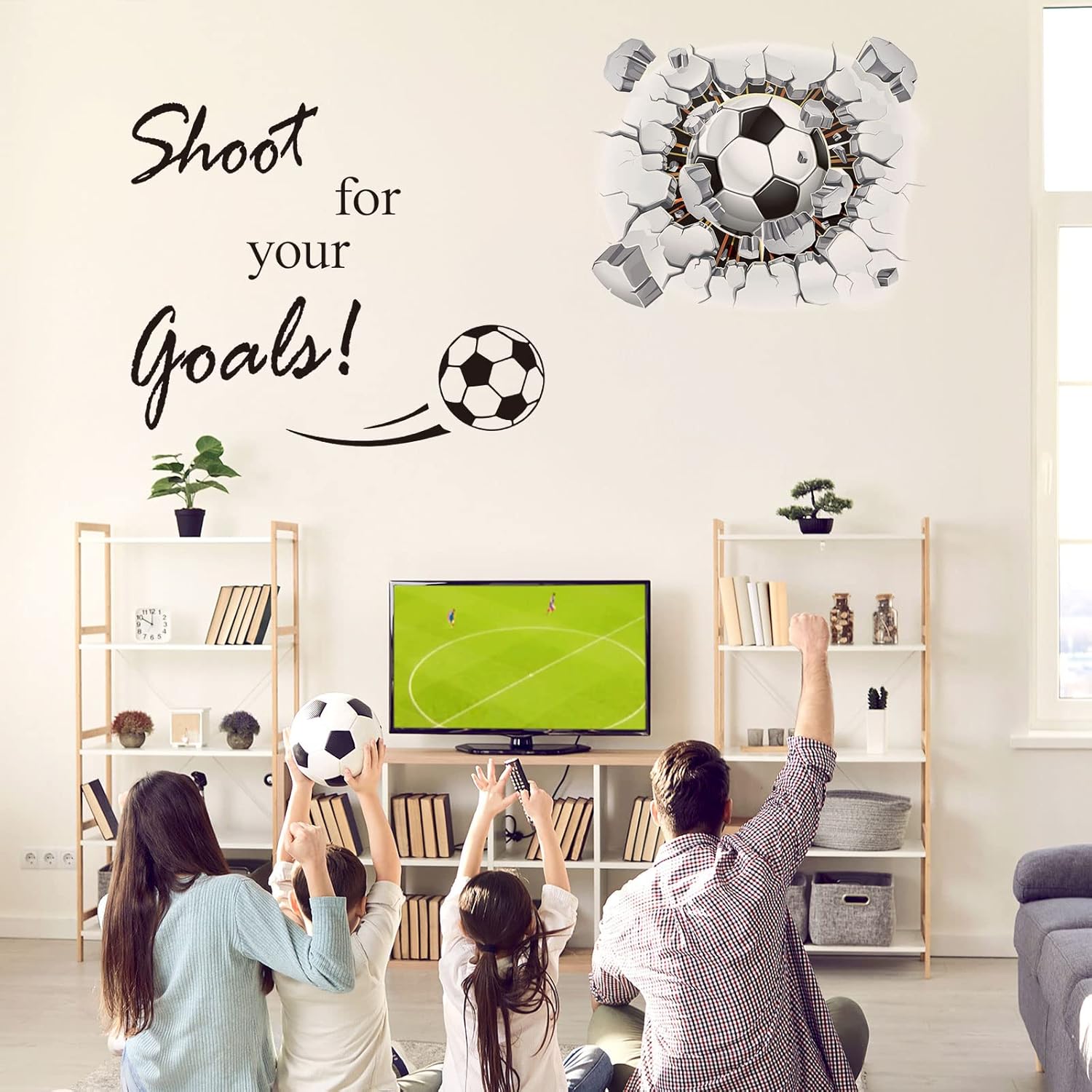 Soccer Wall Decal Soccer Wall Decor Soccer Stickers for Wall Soccer