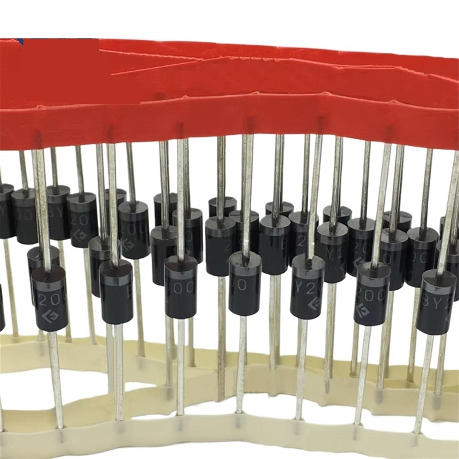 Diode haute fréquence BY1800 redresseur 1800V DO-201AD composant électronique 3A
