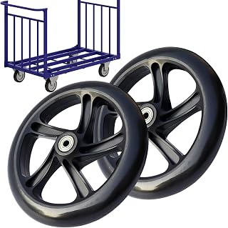 Reemplazo de neumáticos para scooter eléctrico, ruedas de scooter eléctrico | Ruedas de patín Scooter - 2 ruedas silenciosas de repuesto, neumáticos para carro, scooter, patín, silla de