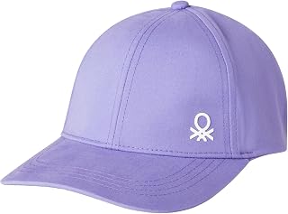 United Colors of Benetton 6YCTCA01Y - Gorro con Visera - Juego de Accesorios de Invierno, Azul, M, Unisex, para niños y niños, Turquesa, Medium