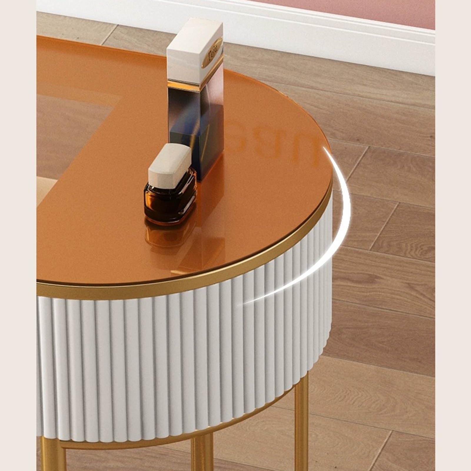 Stazione di lavoro professionale per salone di bellezza con armadi e cassetti Design elegante Materiali durevoli Ideale per tecnici delle unghie e professionisti della bellezza