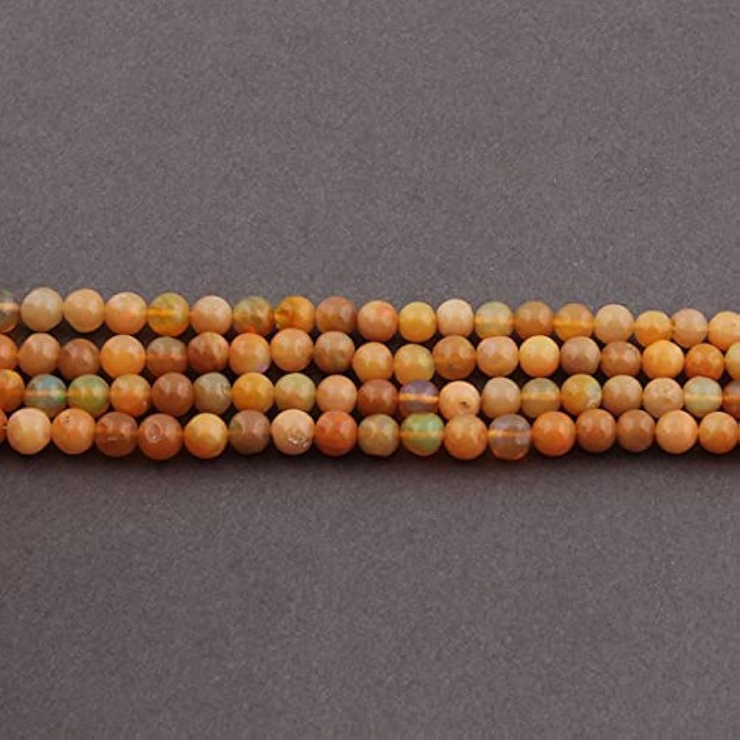 Perle opale éthiopienne naturelle 3mm 6mm fil de 18 pouces pour création bijoux
