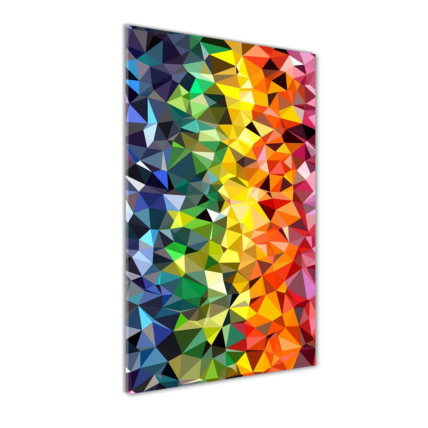 Impression sur verre Tulup 60x120 cm tableau panoramique géométrique