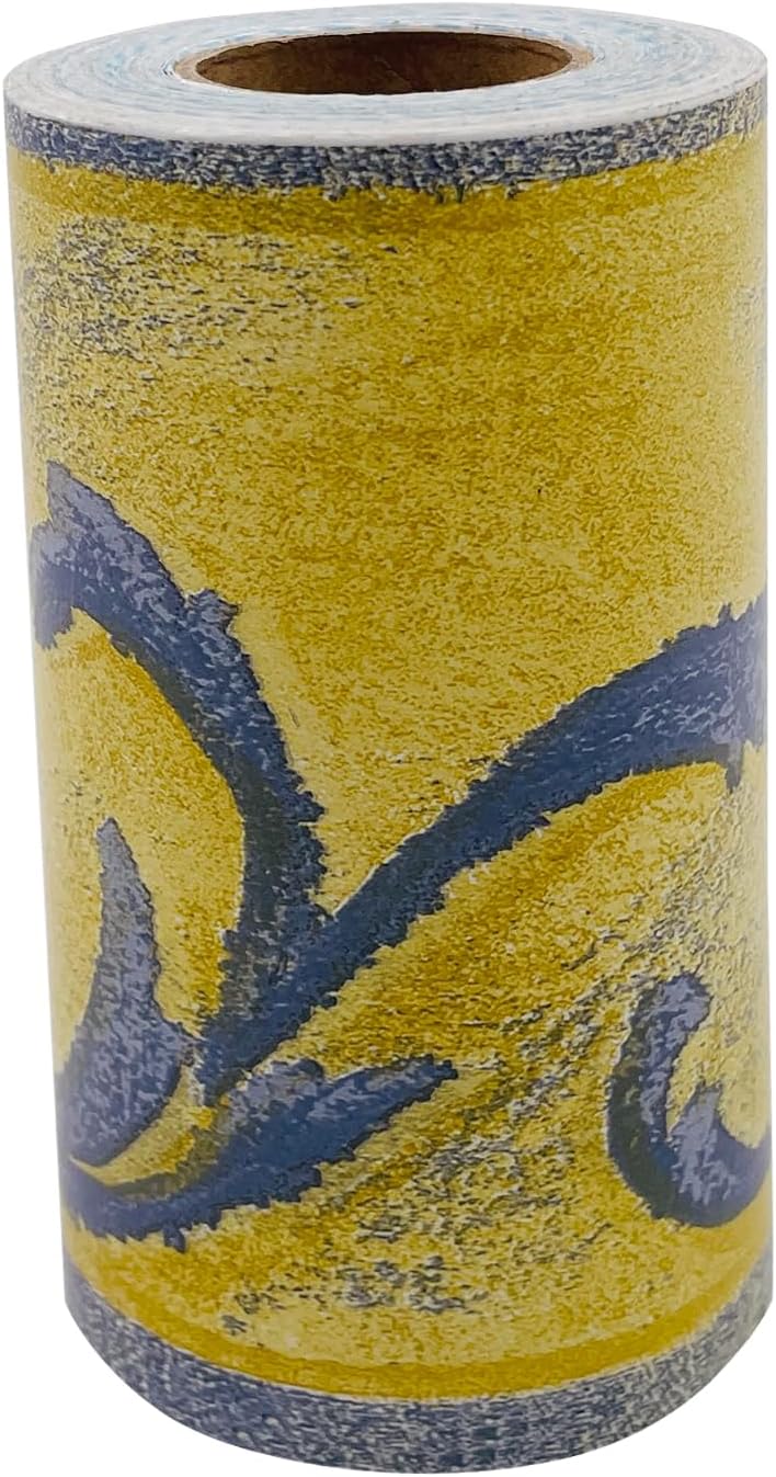 Yifely Yellow Wallpaper Border Self Adhesive Wall Covering Kitchen Bathroom Bedroom Tiles Decor Sticker