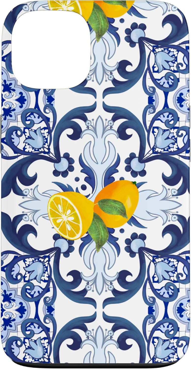 Summer,Italian,Sicilian style ,lemon art Case for iPhone 11