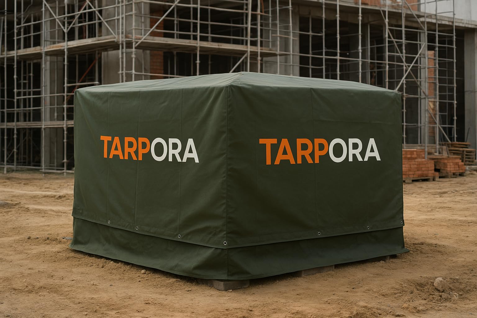 Heavy Duty Canvas Tarpaulin 600 GSM – 100% Water Repellent, UV Resistant, Tearproof, Multipurpose Truck, Garden, Construction & Outdoor Cover with Reinforced Eyelets (Grey, 6 X 6 FT) — Amazon image 9