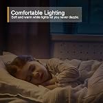 Lyridz Rechargeable Motion Sensor Night Light, [4 Pack] Magnetic Stick On Veilleuse, Up to 180 Days Battery Life, 1-20LM Side-Touch Dimmable 2700K Warm White for Bedroom, Stairs, Hallway