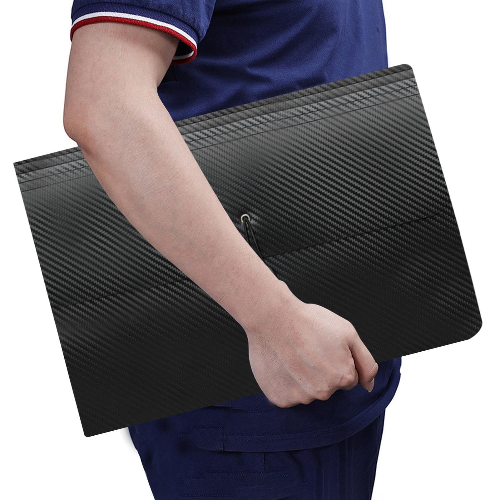 Bexdug Single Attribute Accordion Folder - Expanding Receipt Folder | Large Capacity Accordion Document Organizer For Pens, Folders, Business Cards, Photos