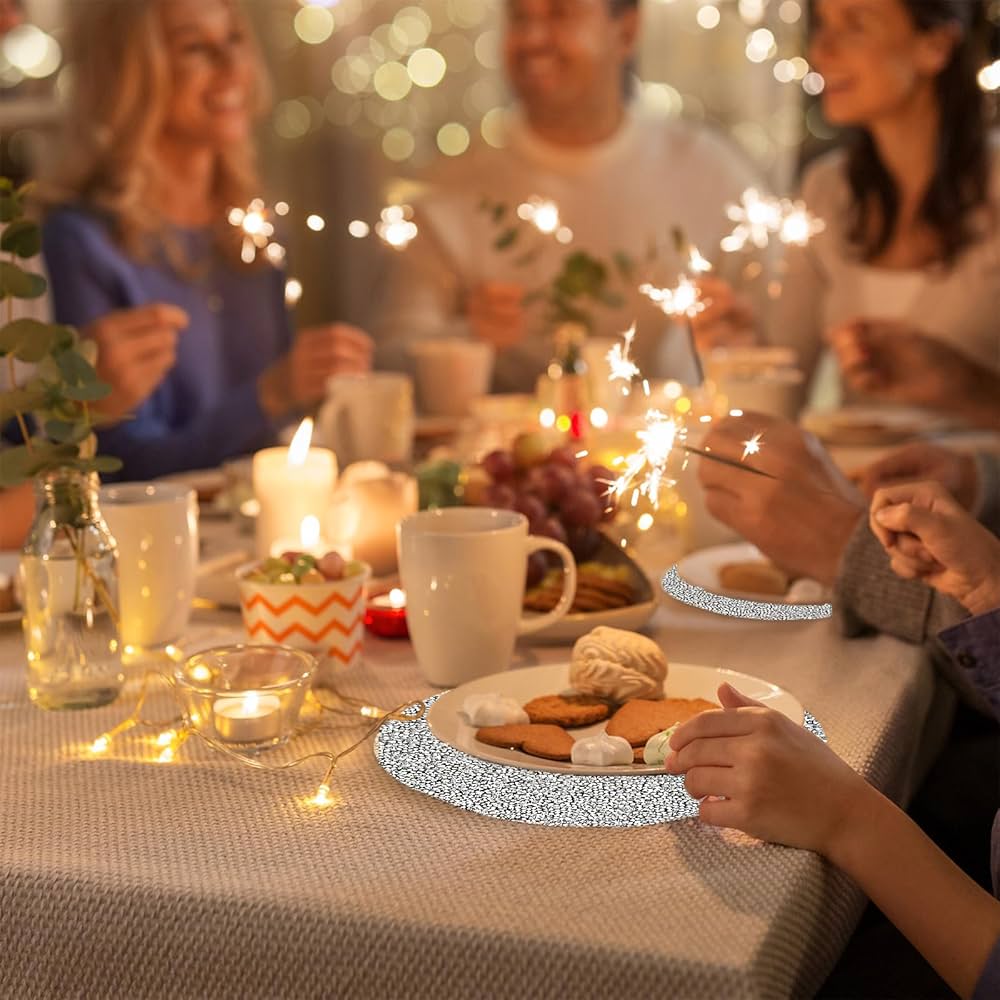 【英国】プレースマット 1枚 / コースター 2枚組【シルバープレート】 英国】プレースマット 1枚 / コースター 2枚組【シルバー