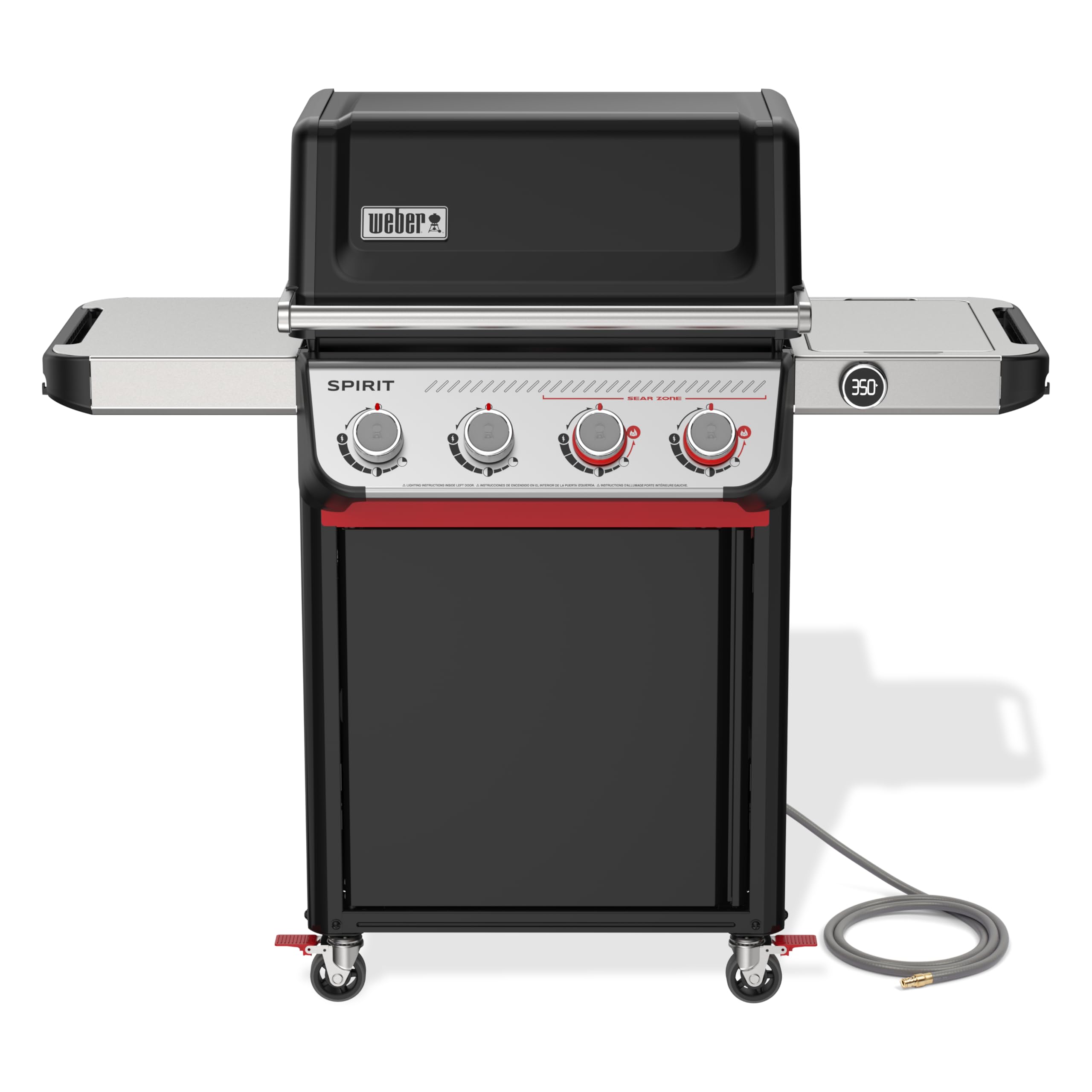 WeberSPIRIT 4-Burner Grill EP-425 Natural Gas Black
