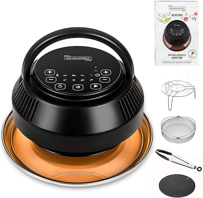 MICHELANGELO Air Fryer Lid for Pressure Cooker 6 Quart & 8