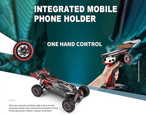 Miniatura 5 de Limodgo Coche RC rápido para adultos, 112 Hobby RC Cars, 4x4 de alta velocidad, 35 MPH, camiones todo terreno, auto de control remoto rápido