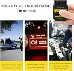 Bluetooth OBD2 Scanner, Auto Diagnostic Scan Tool to Clear/Reset Vehicle Engine Error Code, OBD II Wireless Diagnostic Code Reader with Exclusive App for Vehicles After 1996