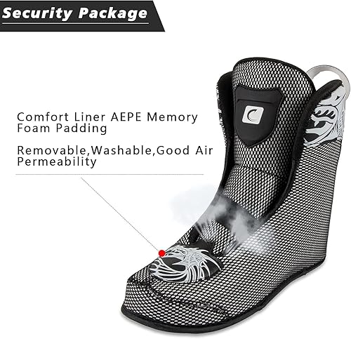 Miniatura 4 de Patines en línea para hombres y mujeres, cuchillas de patines en línea para adultos, 3 ruedas de 4.331in, patines de velocidad en línea