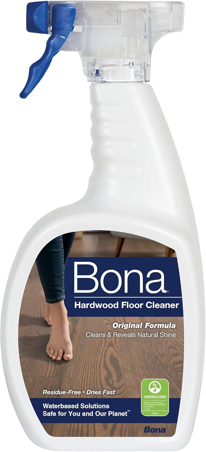 Bona Ultimate Hardwood Floor Care Kit - Includes Microfiber Mop, Hardwood Floor Cleaning Solution and Refill, Hardwood Floor Polish, Microfiber Cleaning Pads, and Microfiber Dusting Pad