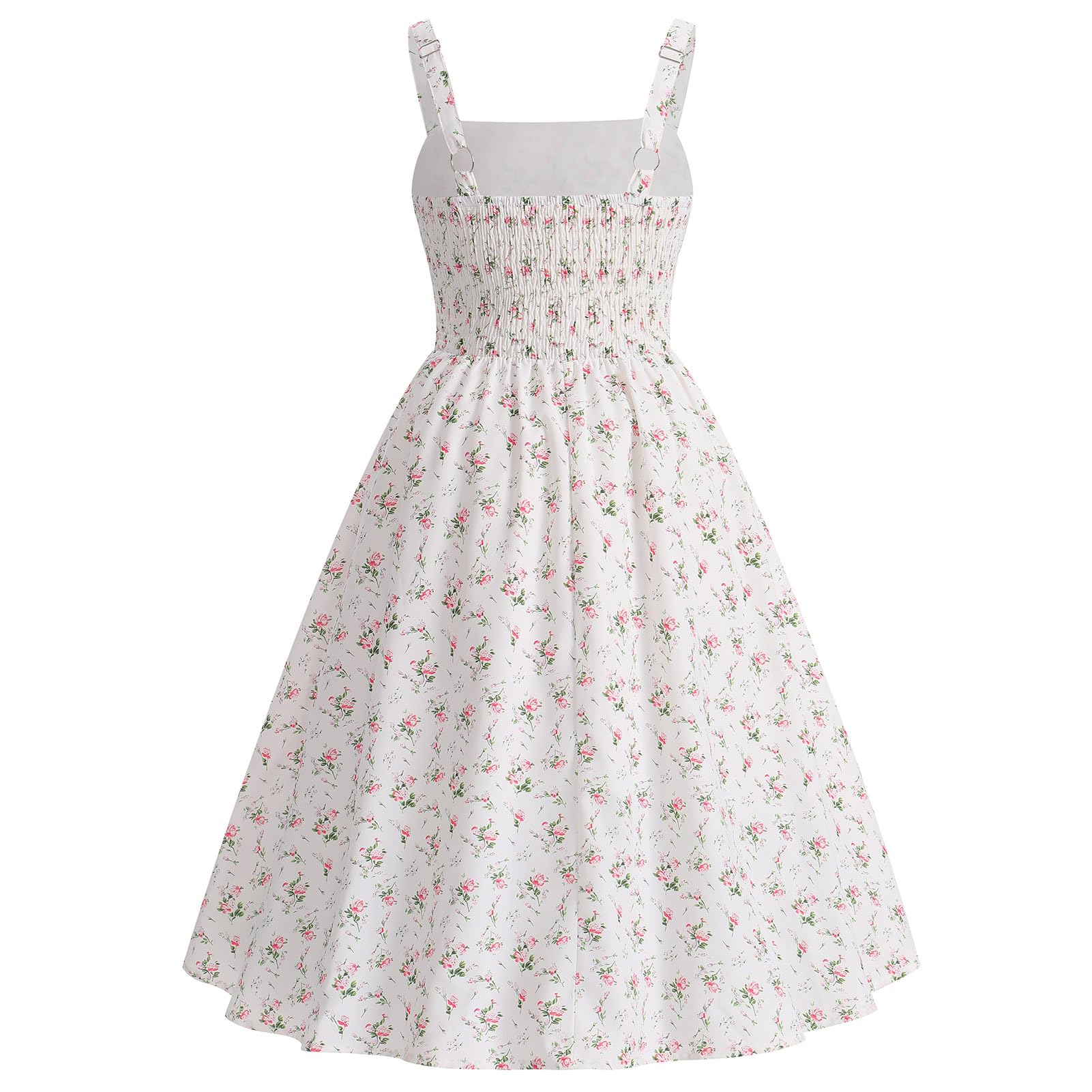 Blumen-Korsett für Teenager, Mädchen, gesmoktes Kleid, Tween, formelle Hochzeit, Bustier, Outfits, Junior, Heimkehr, Abschlussball, Ostern, Sommerkleid