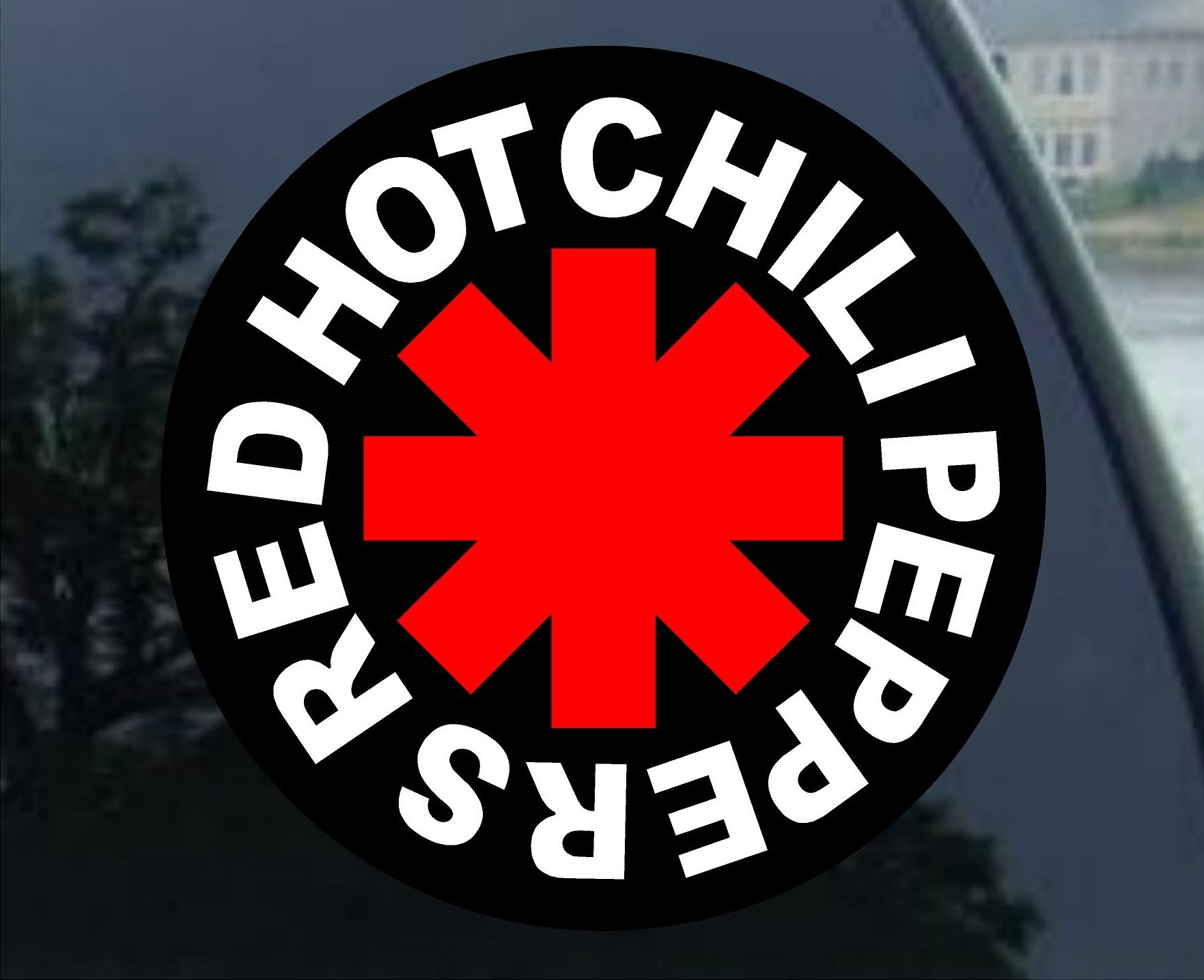 Sticky Pig Red Hot Chili Peppers Vynil Car Sticker Decal - 4"