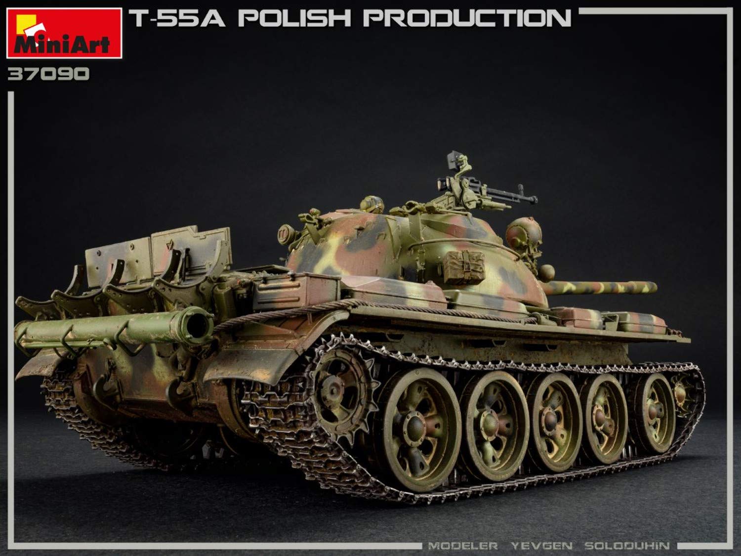 Amazon | ミニアート 1/35 T-55A ポーランド製 プラモデル MA37090