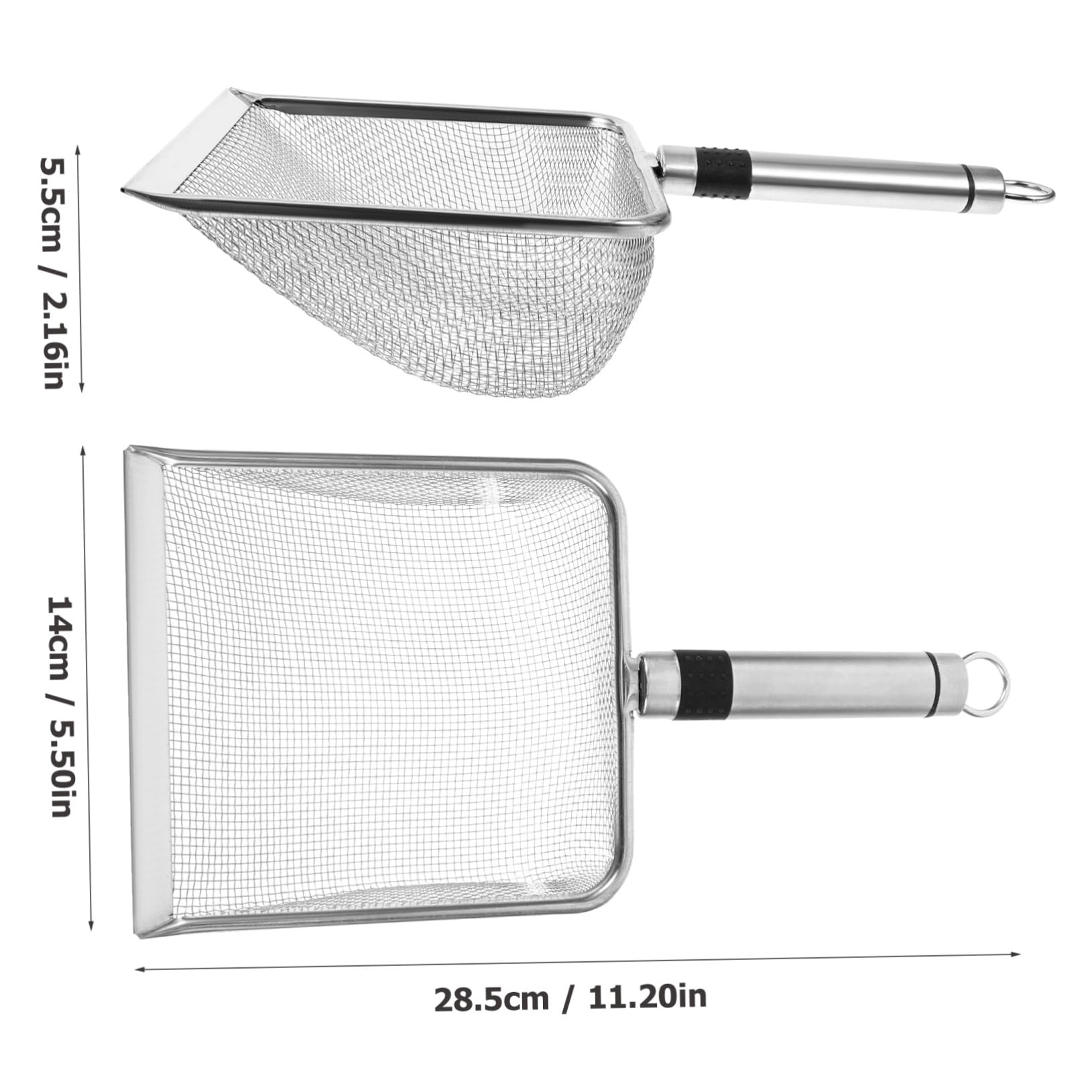 Totority Metal Cat Litter Scoop Shovel with Capacity for Efficient Litter Box Cleaning Pet Tool for Easy Waste Removal