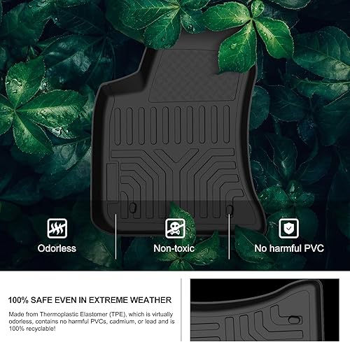 Miniatura 4 de KIWI MASTER Alfombrillas y forro de carga compatibles con Dodge Charger RWDChrysler 300 RWD 2011-2023 para todo tipo de clima, revestimientos