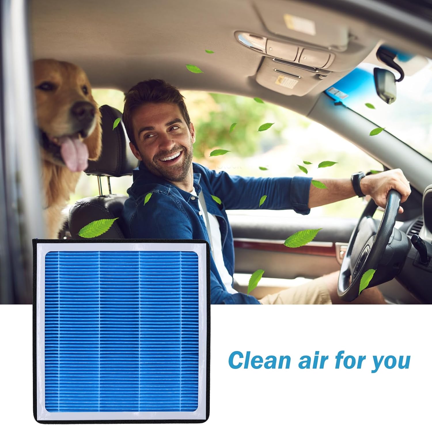 CF10285 Cabin Air Filter Compatible with 2010 2011 2012 2013 2014 2015 2016 2017 2018 2019 2020 Toyota 4Runner RAV4 Tundra Camry Corolla Prius Sequoia Sienna Avalon Accessories Cabon Air Filters