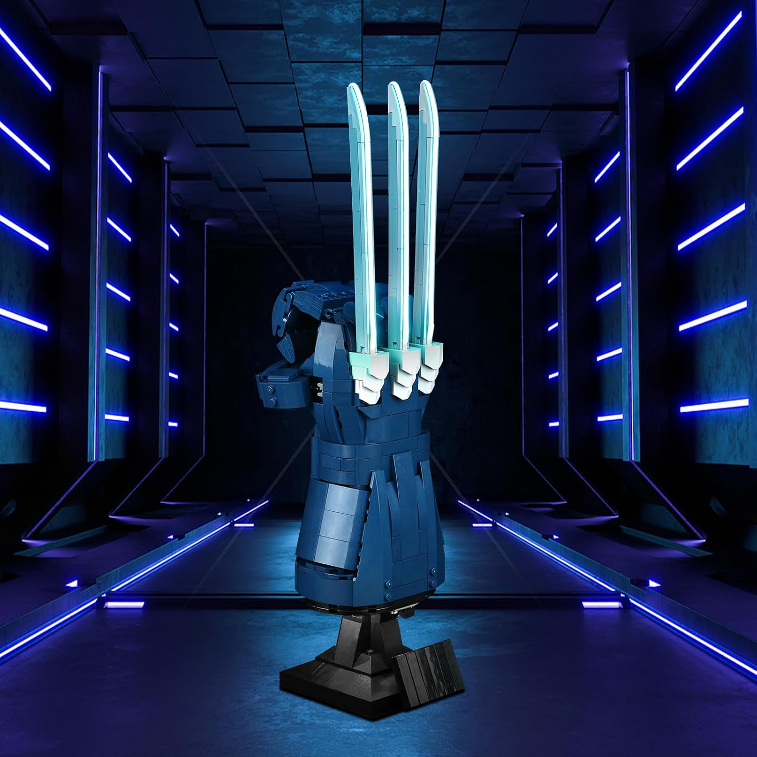 LED Lighting Kit for Lego Wolverine's Adamantium Claws 76250, LED Light Compatible with Lego 76250 Building Block Models (Not Include Lego Set)