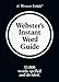 Websters Instant Word Guide