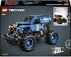 LEGO Technic Monster Jam Grave Digger Ateş ve Buz 42219 – 7 Yaş ve Üzeri Kız ve Erkek Çocuklar için Gerçekçi Detaylar İçeren Çek Bırak Kamyon Oyuncak Yapım Seti, Yaratıcı Hediye Fikri (263 Parça)