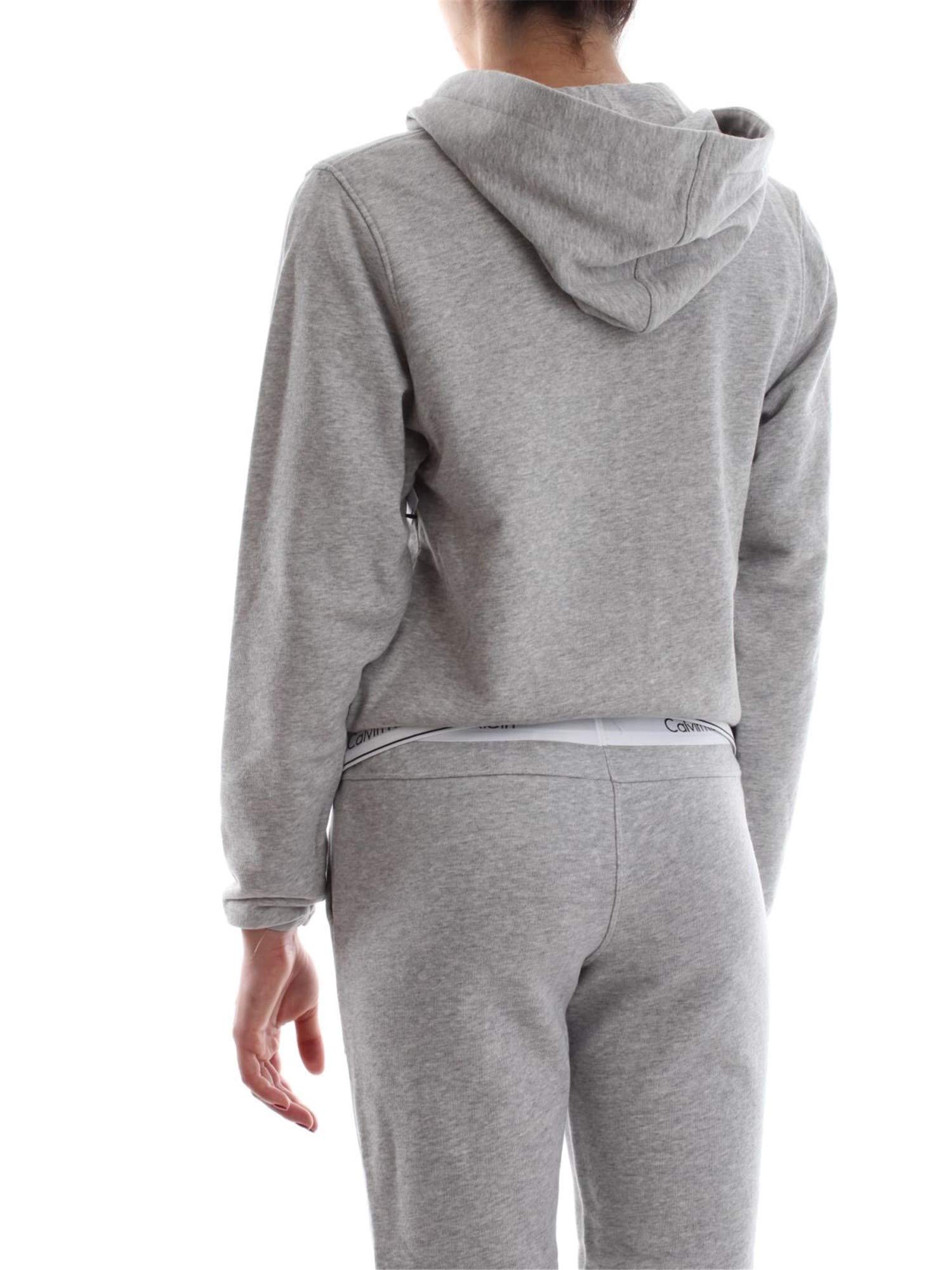 Calvin Klein Top Hoodie Full Zip Sweat-Shirt à Capuche Femme (Lot de 1)