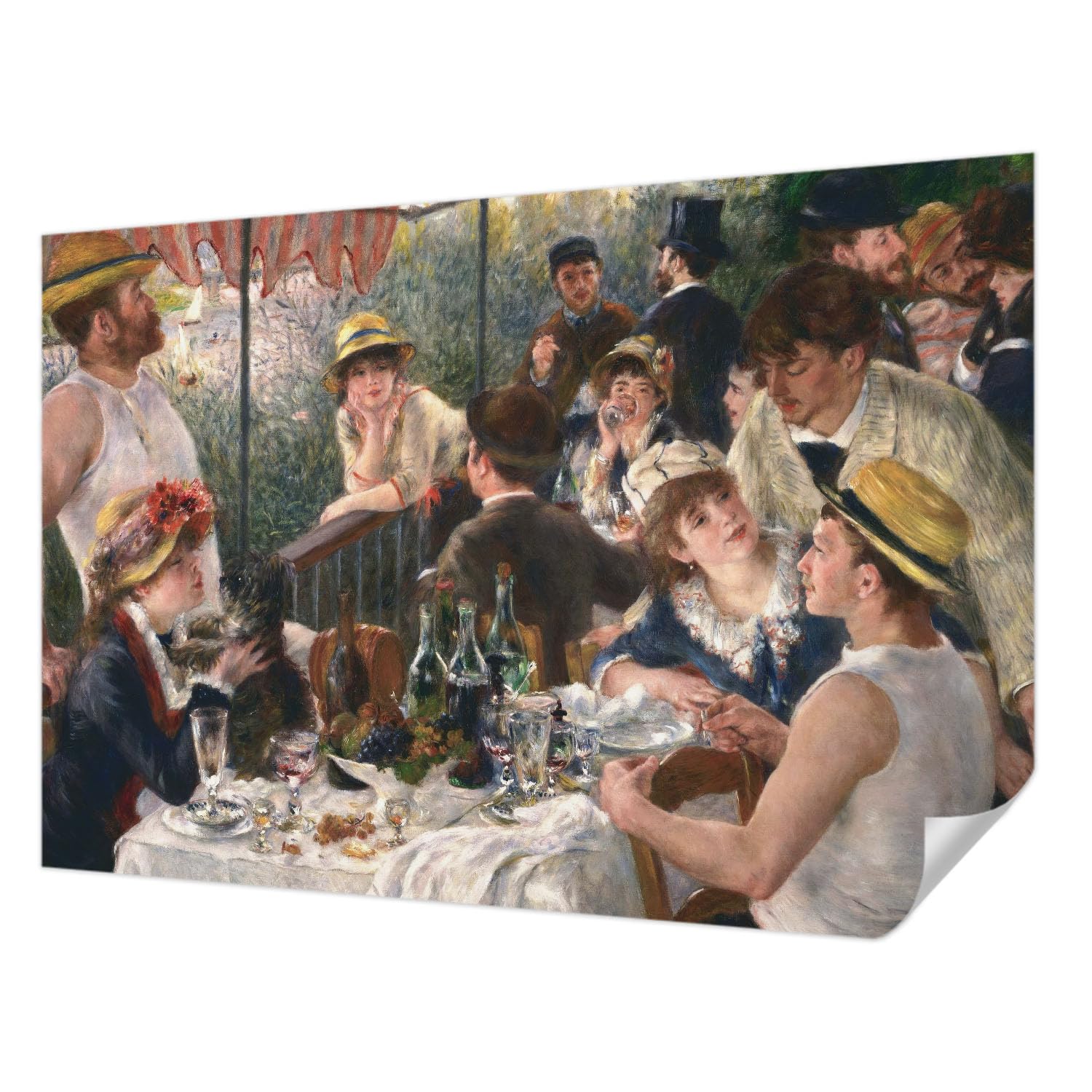 Papel pintado adhesivo antimanchas Tulup 152x104 cm para tapar imperfecciones