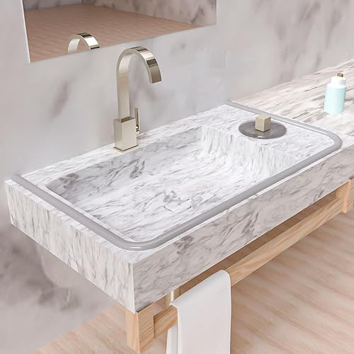 Miniatura 6 de Presa de agua de umbral de ducha de 39 pulgadas, barrera de ducha autoadhesiva y tapón de agua de cocina, sistema de retención de sellado de goma