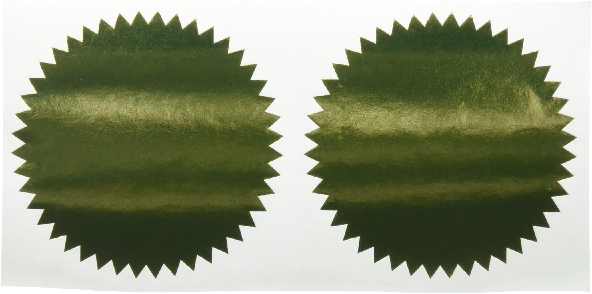 HayesSCHOOL PUBLISHING VA313 Stickers Gold Blank, 2" Diameter (Pack of 50)