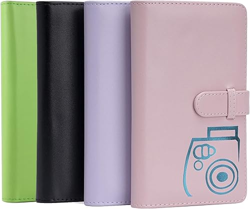 Miniatura 4 de Álbum de fotos tipo billetera de 2 x 3 pulgadas, compatible con Fujifilm Instax Mini 11, 9, 8, 70, 90, 7S, película de cámara instantánea, álbum