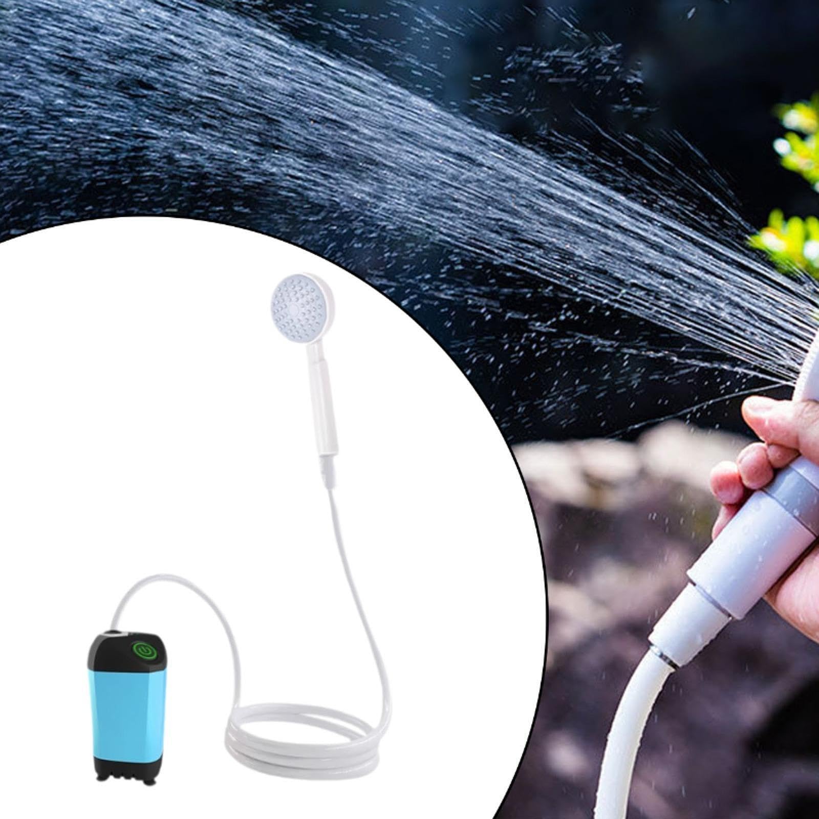 Gralara Ducha portátil con Cabezal, Ideal para Actividades al Aire Libre, Viajes y Cuidado de Plantas, Normal