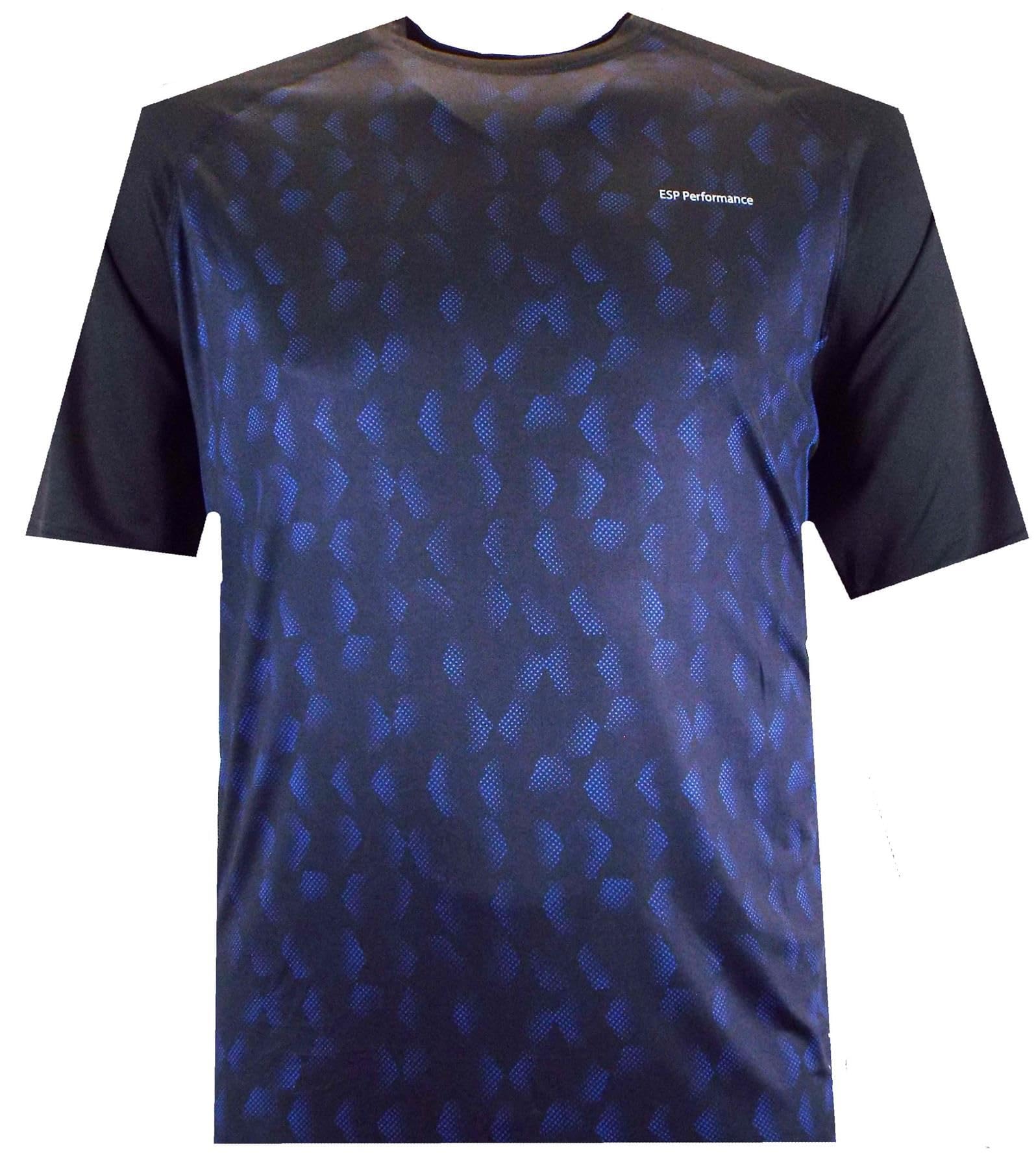 Espionage Performance T-Shirt for Mens LW157 in Black 4XL