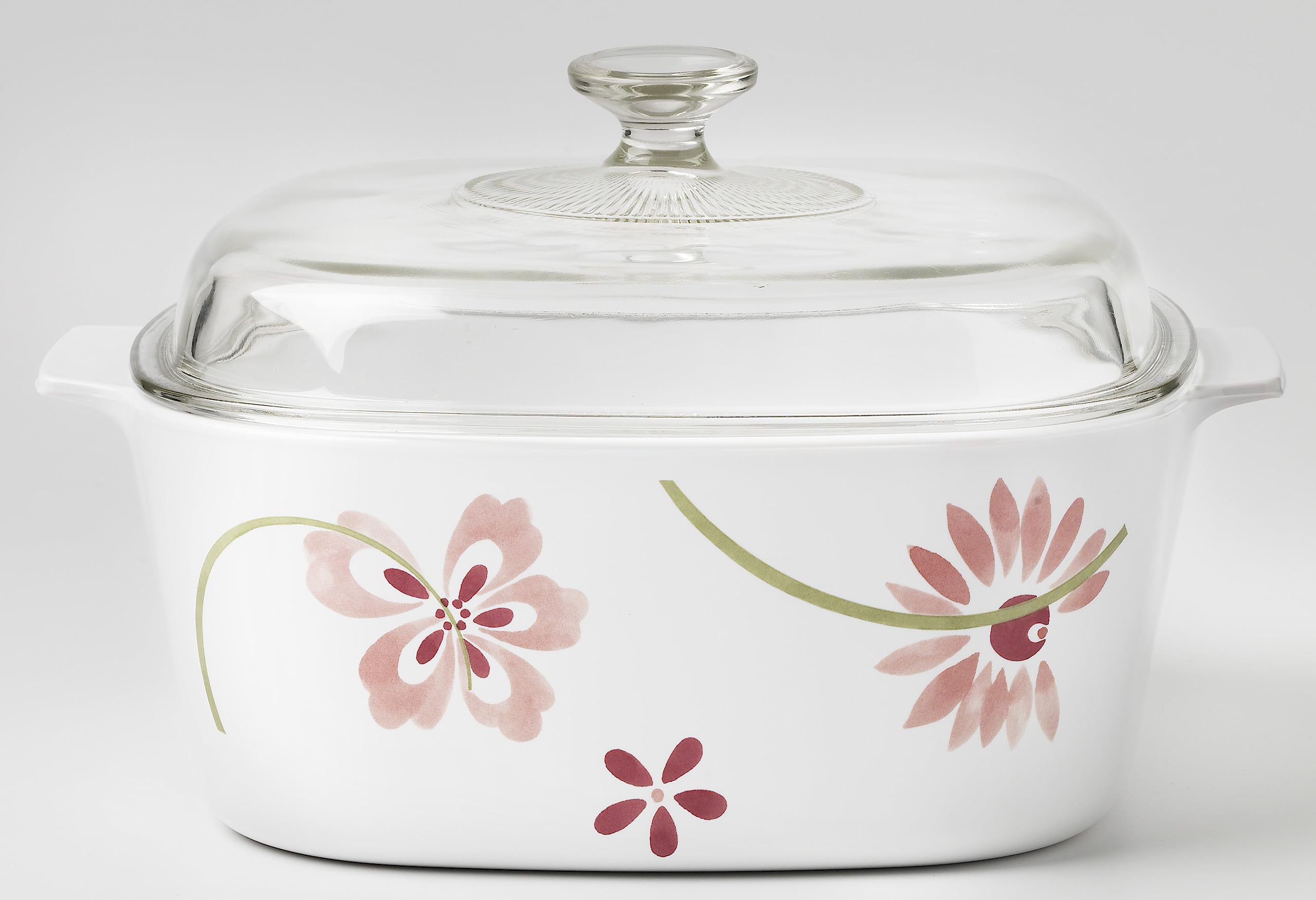 Buy CorningWare 5L Covered Casserole Pretty Pink A-5, Microwave