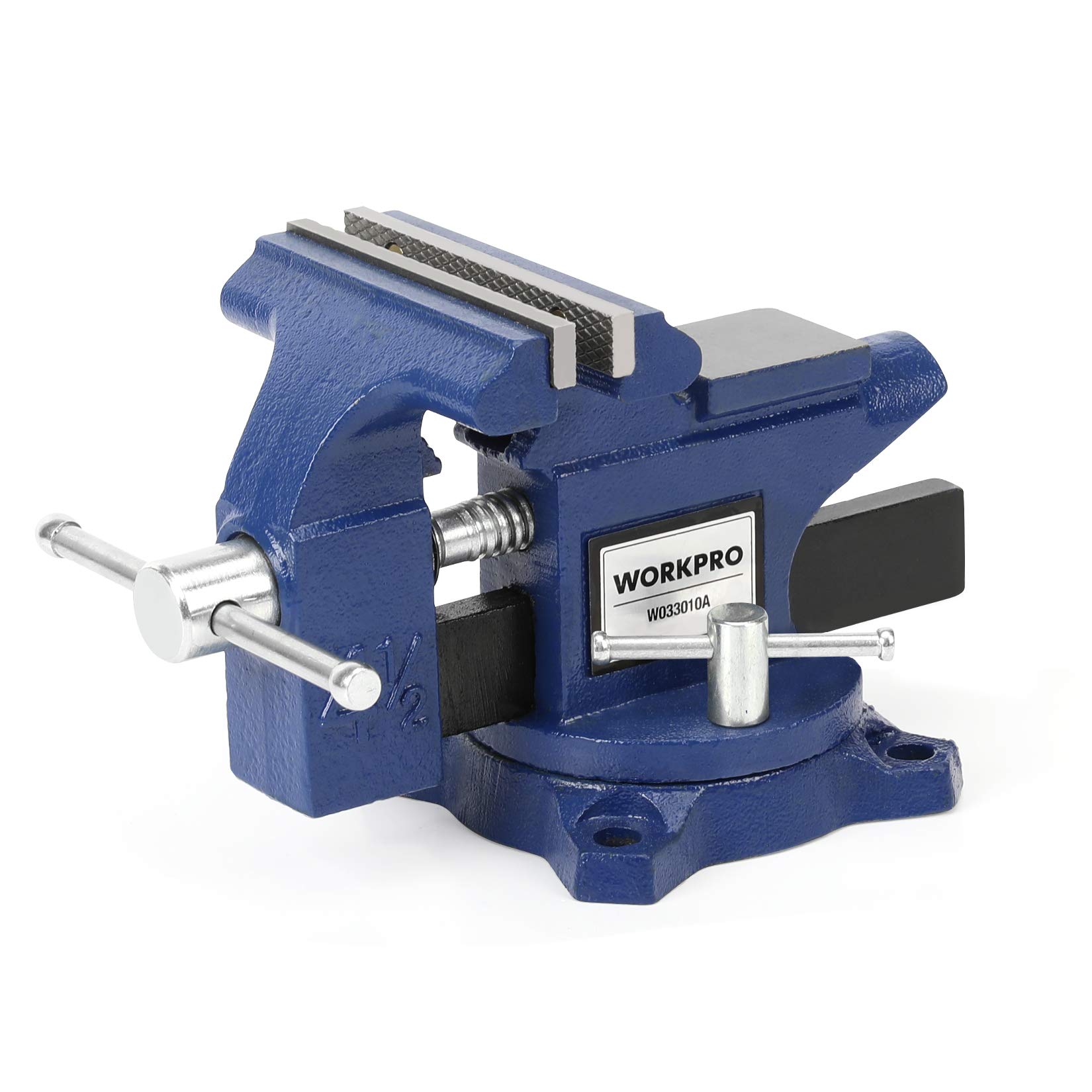WORKPRO Bench Vise, 4-1/2