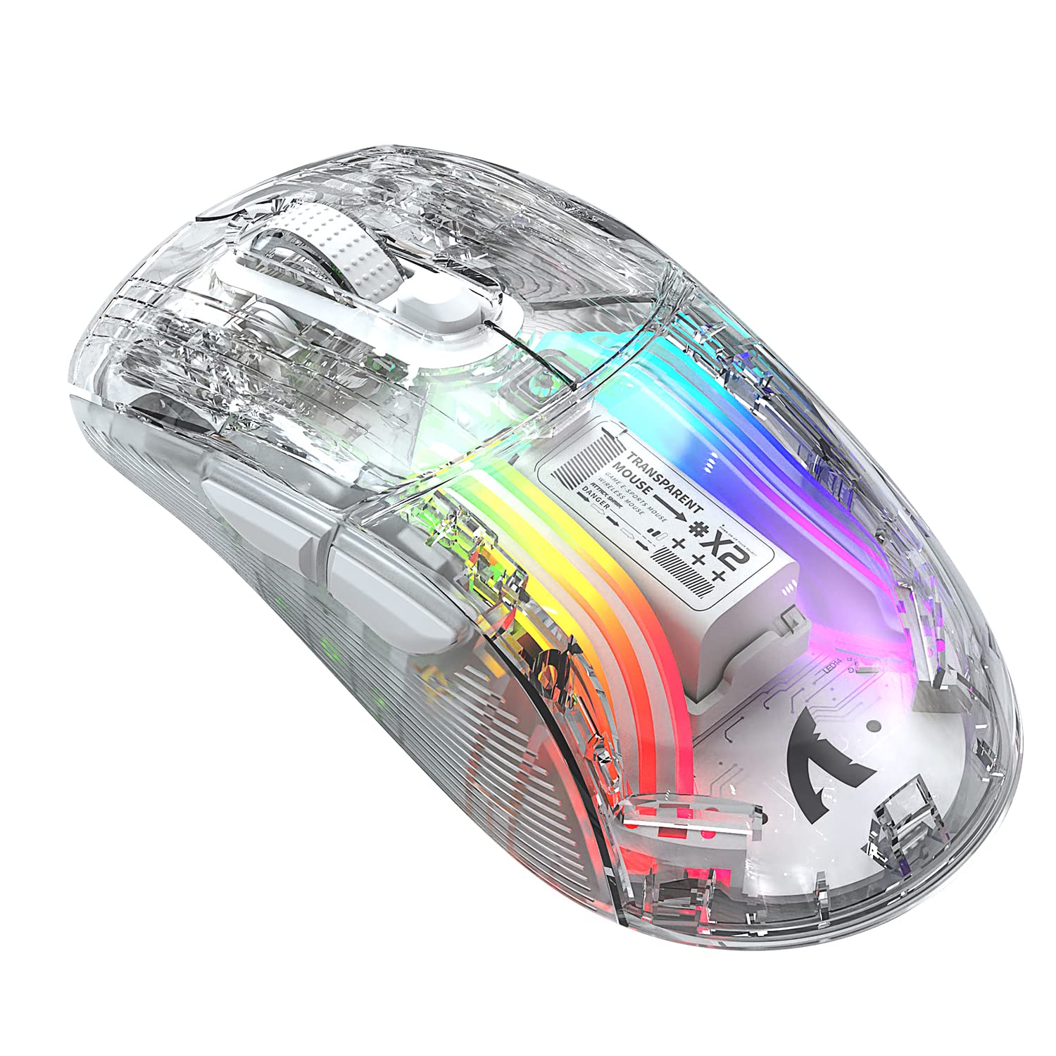Souris Sans Fil Vbestlife - Double Mode 2.4G/Bluetooth, Silencieuse, DPI 800-1600 Réglable, Grise