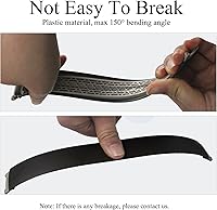 Vista 4 de Studio Pro - Kit de reparación de accesorios de repuesto para diadema Beats Studio 3 modelo A1914/Studio Pro 2023 modelo A2924, color negro