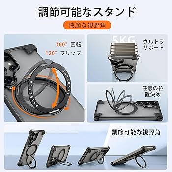 Amazon.co.jp: NIFBANG Samsung Galaxy S25 Ultra用フレームレス