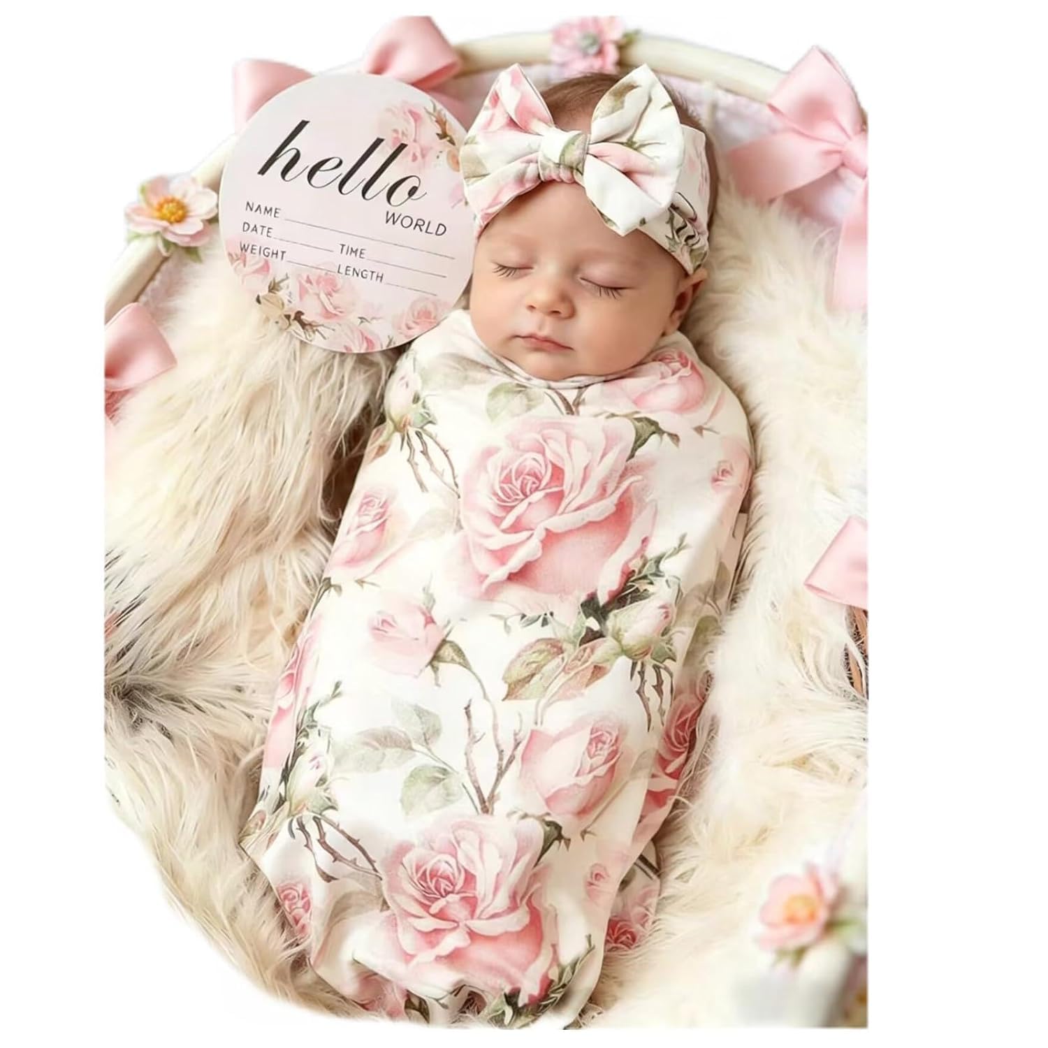 Galabloomer Flower Swaddle Set