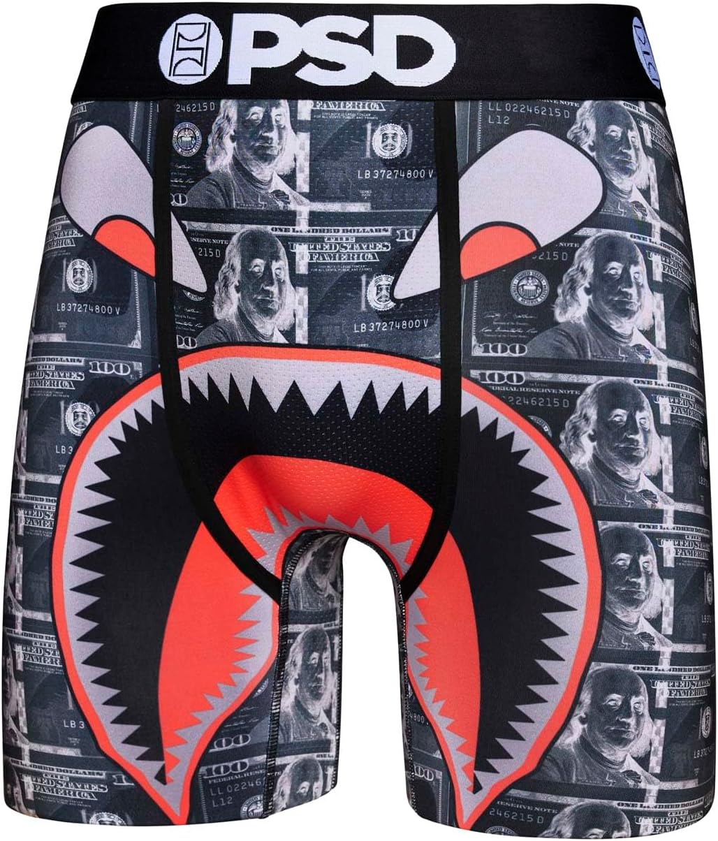 PSD Men's Boxer Briefs - WF Cash Rich 3 Pack, 7 Inch Inseam, Stretchy Moisture-Wicking Boxer Briefs for Men Pack, X-Large - Image 5