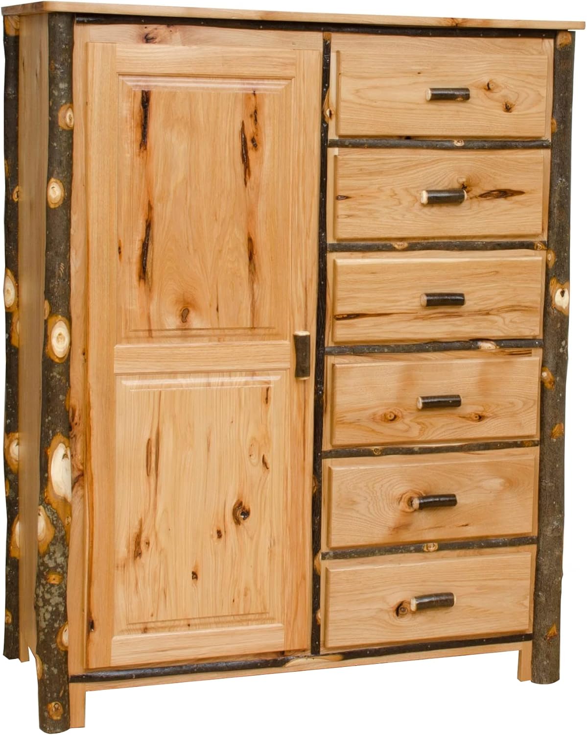 Furniture Barn USA Hickory Wardrobe
