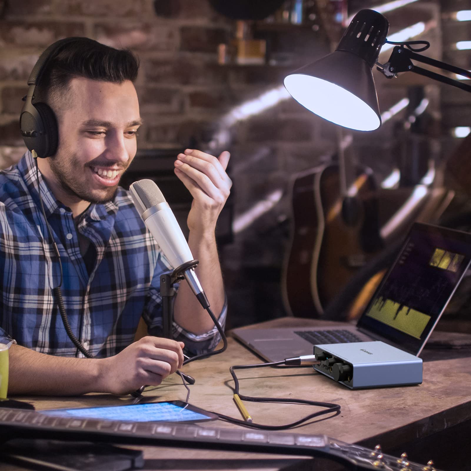 Amazon.co.jp: Donner オーディオインターフェース USB Livejack Lite