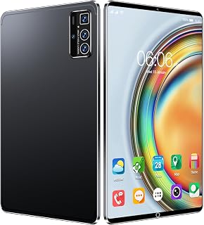 Tablet PC Android de 10,1 polegadas, Tablet PC 16GB RAM 1TB ROM, 13MP+16MP Câmara, WiFi Bluetooth 5.0, Wifi, GPS, 12000mAh Bateria, Dual SIM（ferroso）