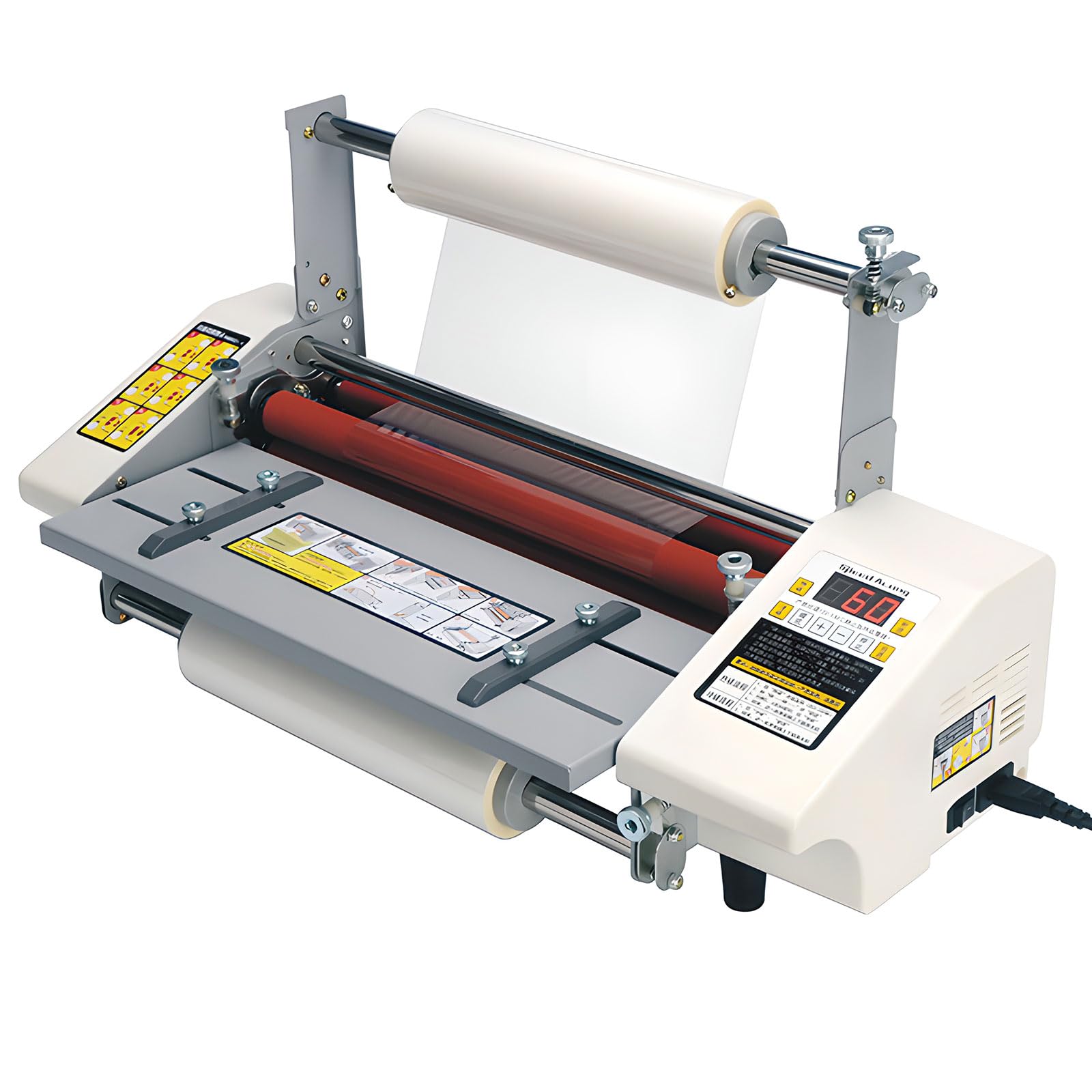 Eiwitany Hot & Cold Laminator Featuring,adjustable Temperature,for Documents, Photos and Posters, for Office and Commercial Scenarios