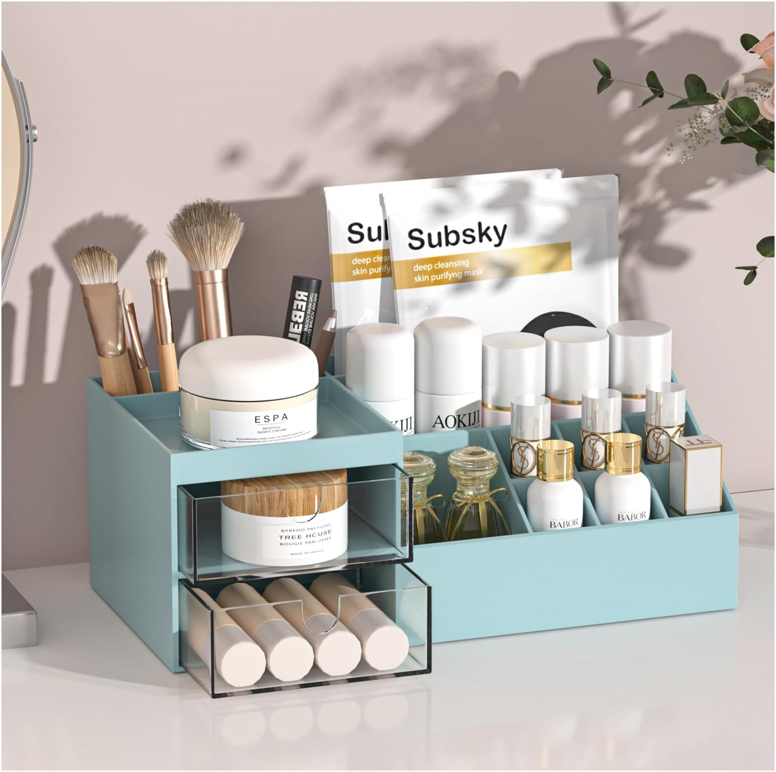 Subsky Makeup Organizer with Drawers, Easy Storage for