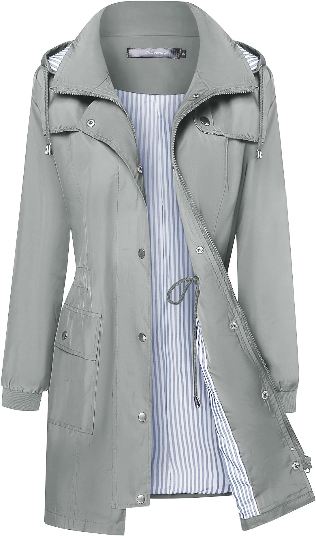 Bloggerlovewomens Raincoat Windbreaker