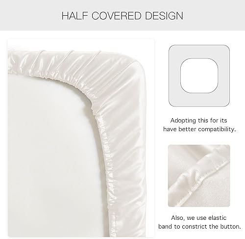 Miniatura 6 de Yates Home Funda de cojín de piel sintética para sofá, funda elástica resistente al agua, para asiento de caravana, sofá biplaza, protector de