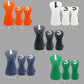 バラ売り可！ハンドメイド ヘッドカバー【マルチカラー/ライトピンク】 バラ売り可！ハンドメイド ヘッドカバー【マルチカラー